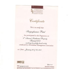 Ahmedabad Managment Asso - Excelon IP